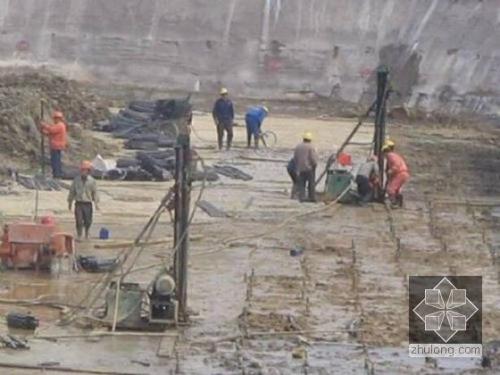 吉林我公司承建北京房山区水池地基注浆加固工程